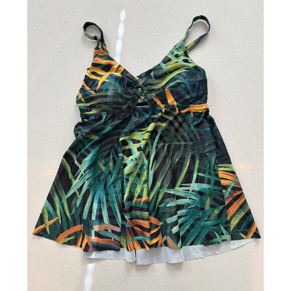 Jollkichay Tummy Control Swim top - top only NWT - Picture 2 of 5